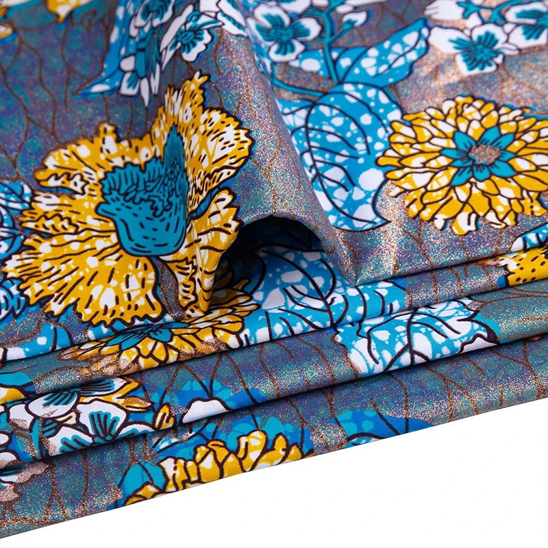 Cotton African Flash Gold Prin – African Ankara Print Bewertung und Preis