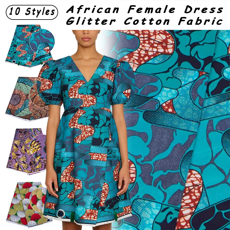 Cotton African Flash Gold Prin – African Ankara Print Bewertung und Preis