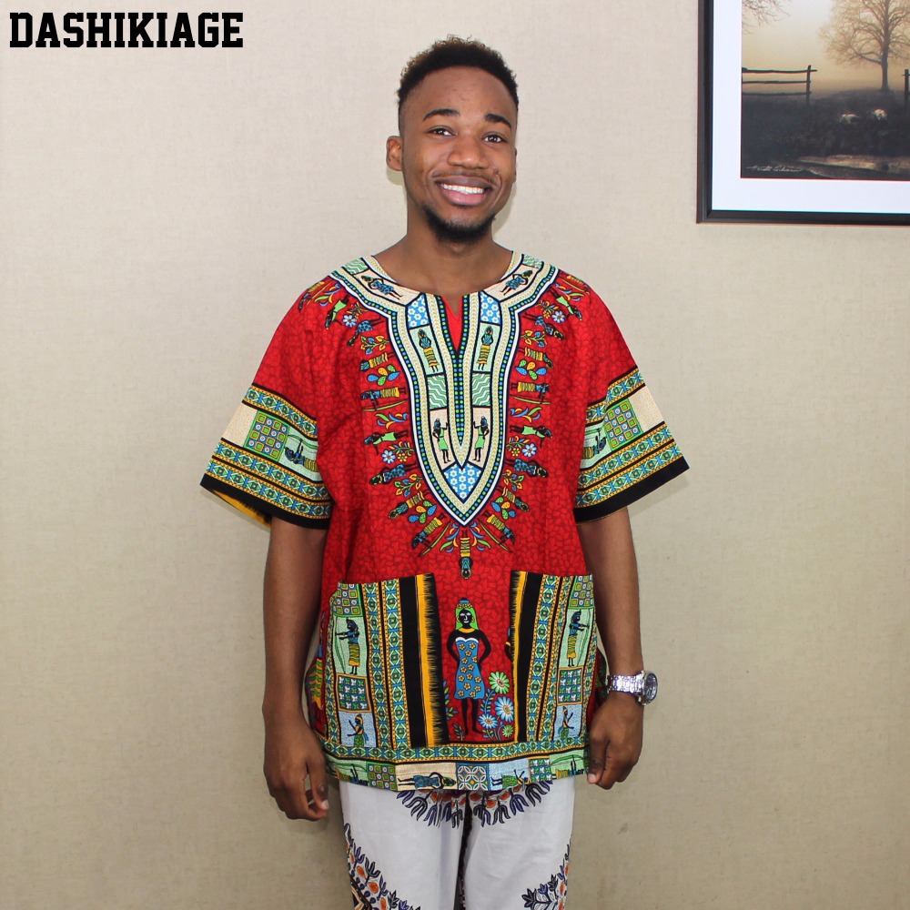(fast shipping) 2016 Newest Fa – Dashiki Shirt Men Bewertung und Preis