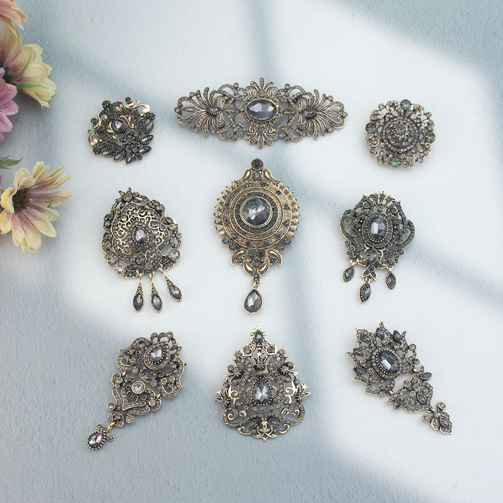 Chic Vintage Arab Kurds Brooch – Ethnic Chic Fashion Bewertung und Preis