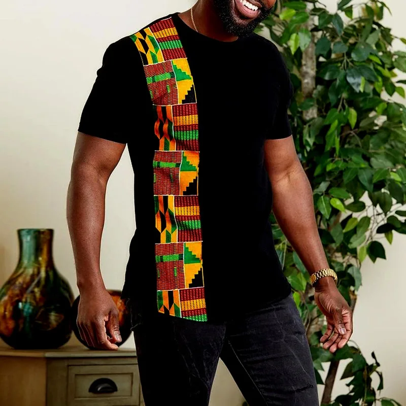 Vintage African Style T-Shirts – Dashiki Shirt Men Bewertung und Preis
