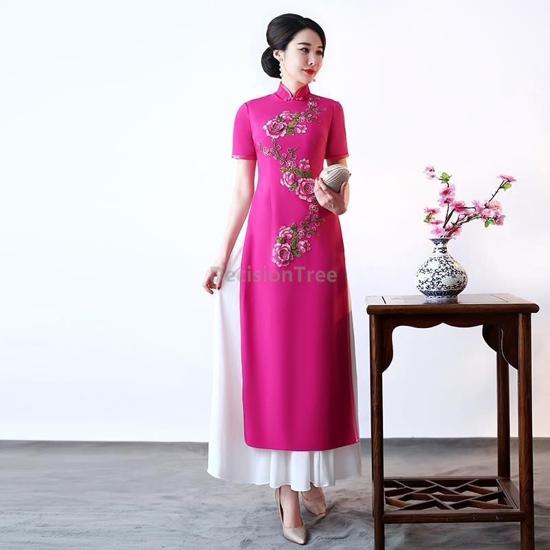 2026 vietnam aodai vintage imp – Ao Dai Vietnam Dress Bewertung und Preis