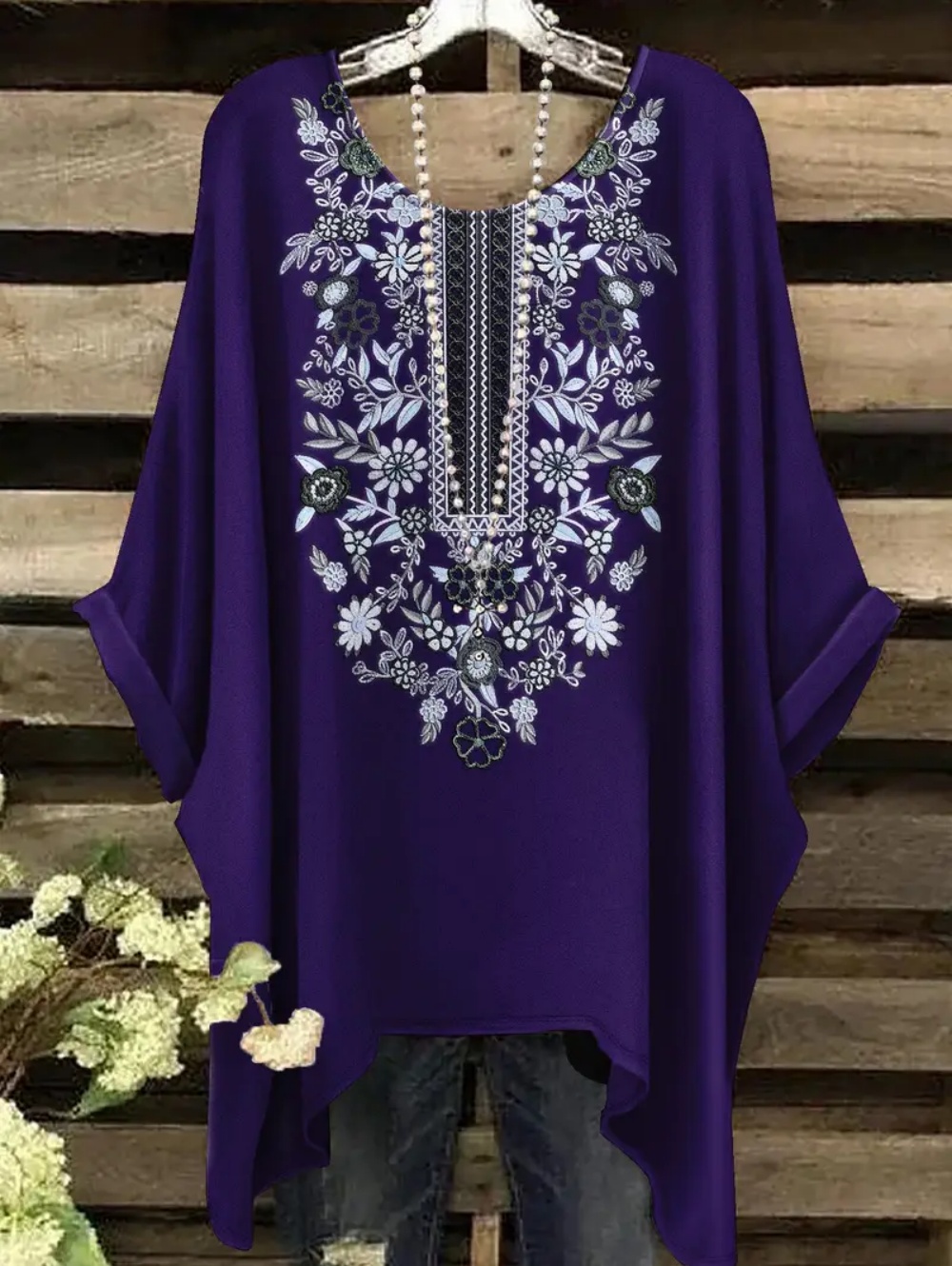 Bohemian Chic Oversized T-Shir – Ethnic Chic Fashion Bewertung und Preis