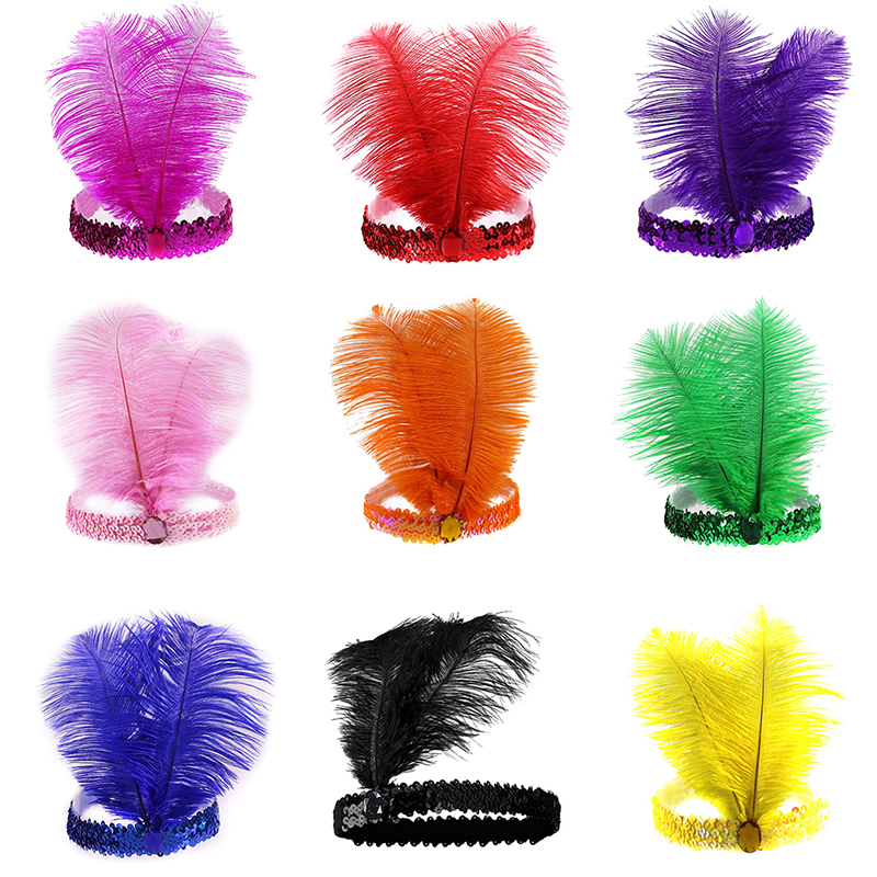 Sequins Feather Crystal Headba – Ethnic Fashion India Bewertung und Preis