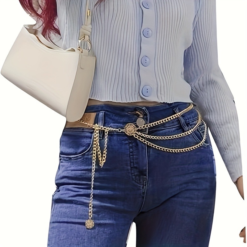 Retro Ethnic Style Body Chain, – Ethnic Fashion Designer Bewertung und Preis