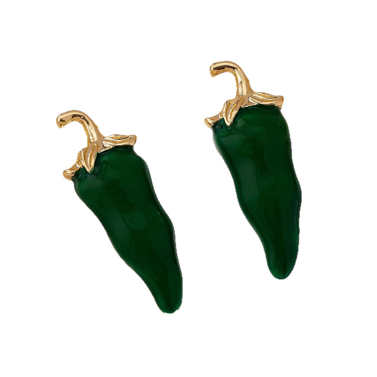 Quirky Chili Stud Earrings Wom – Ethnic Chic Fashion Bewertung und Preis