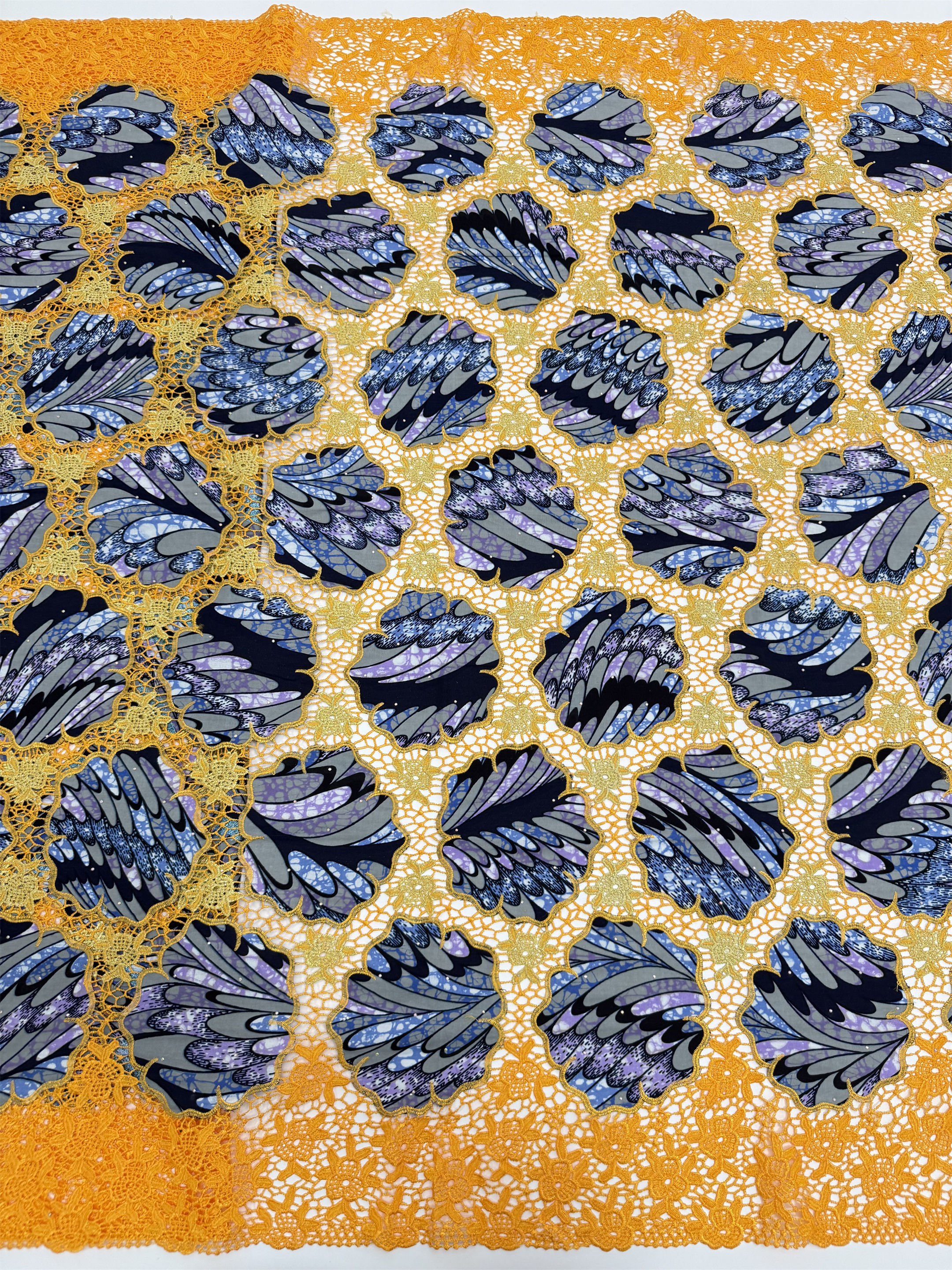 5 Yards High Huality Ankara Fa – African Ankara Print Bewertung und Preis