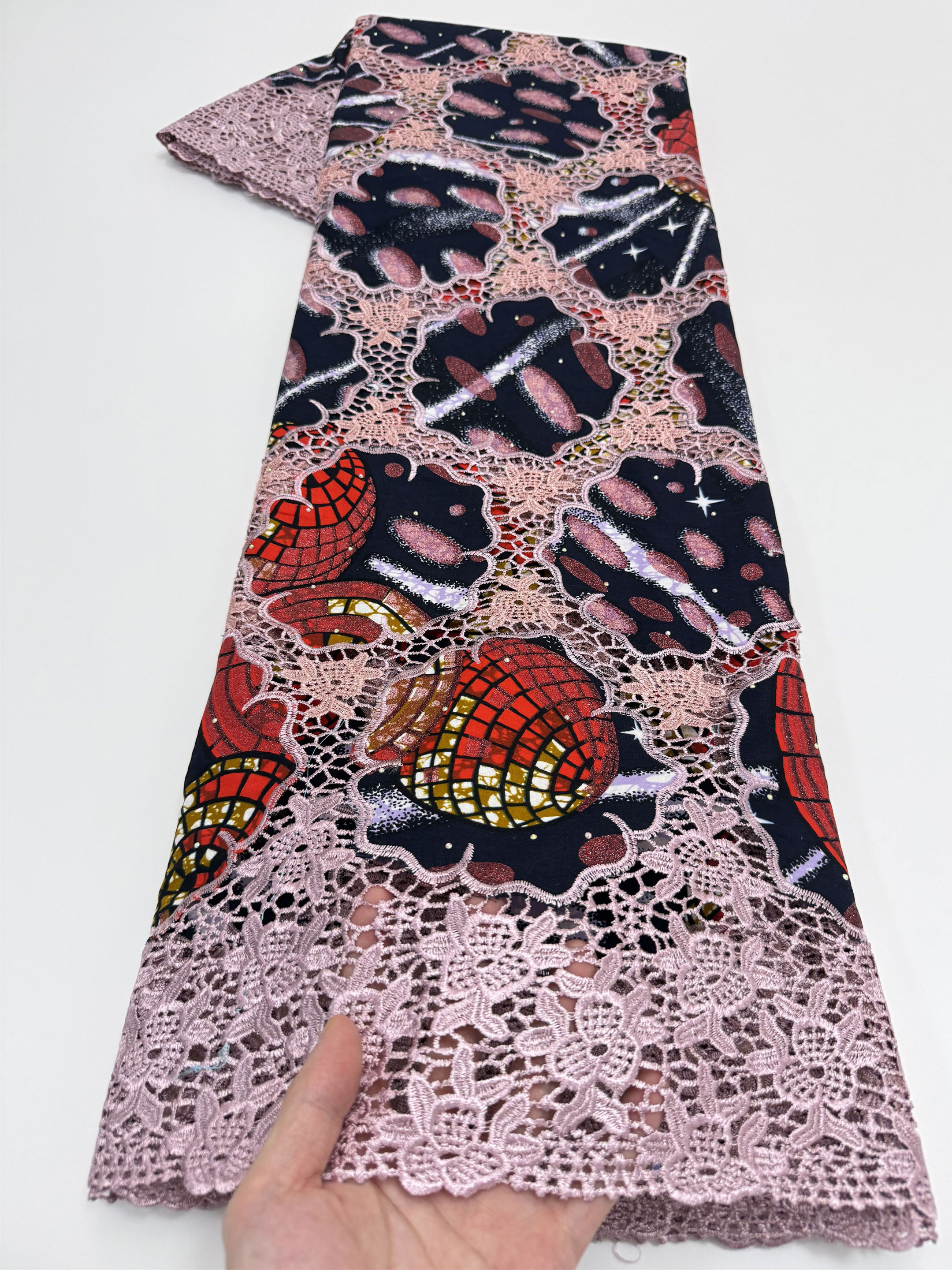5 Yards High Huality Ankara Fa – African Ankara Print Bewertung und Preis