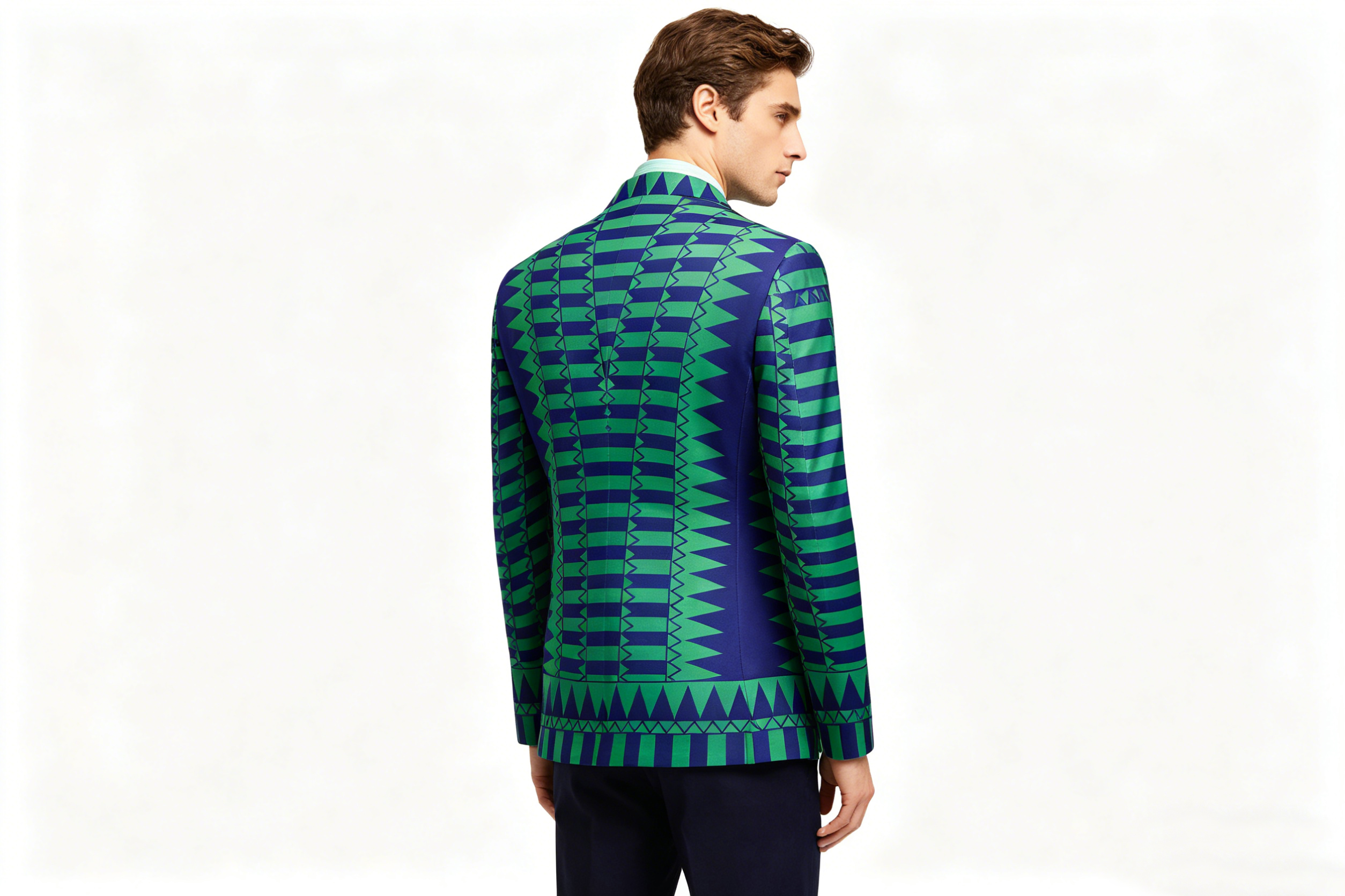 Men's African Ankara Print Bla – African Ankara Print Bewertung und Preis