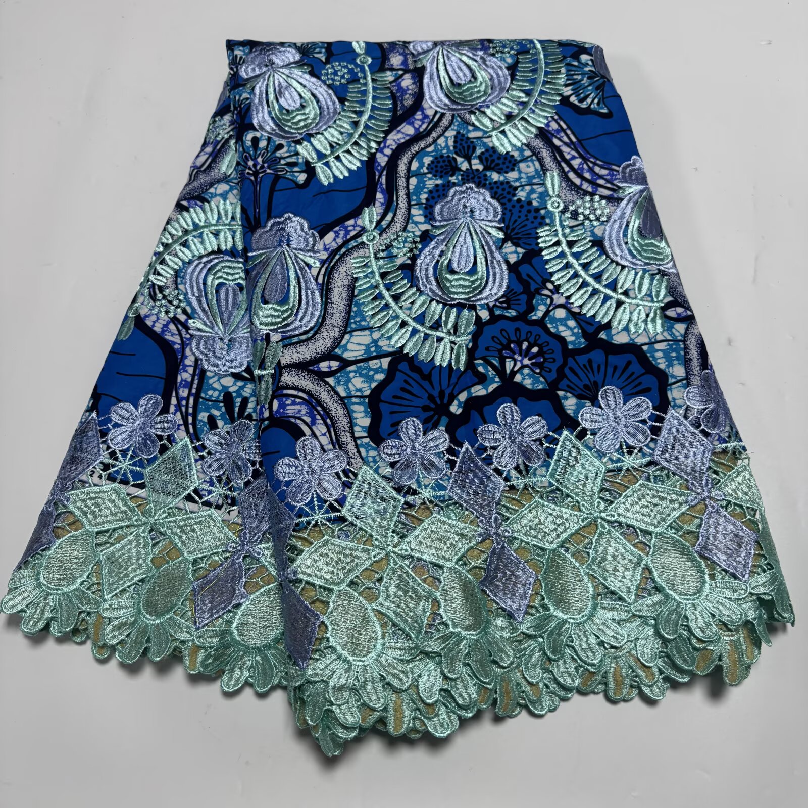 African Wax With Cord Lace, Co – African Ankara Print Bewertung und Preis