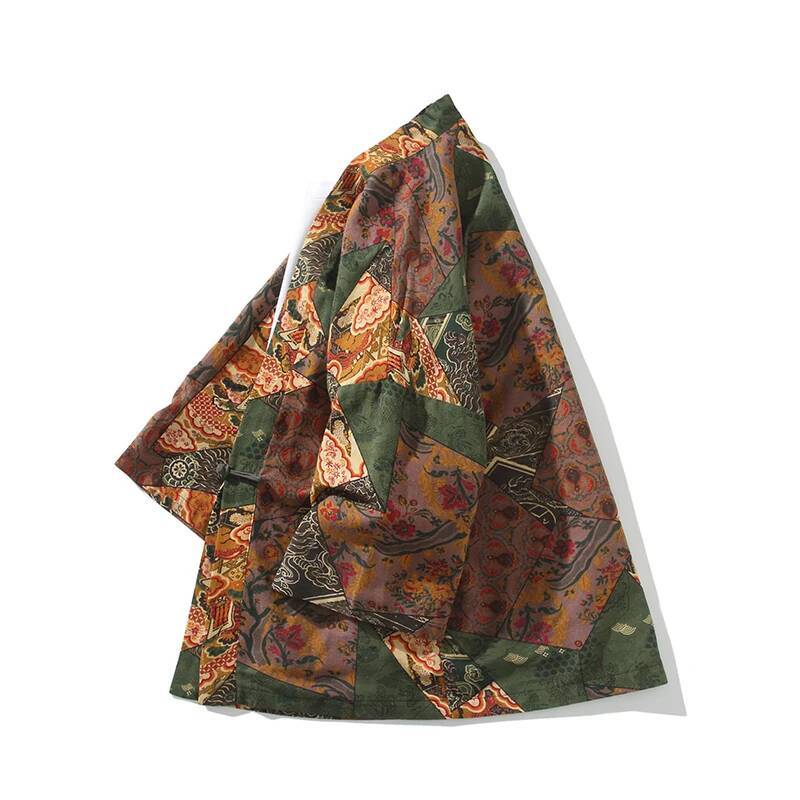 Ethnic Style Print Yukata Men  – Ethnic Fashion Style Bewertung und Preis