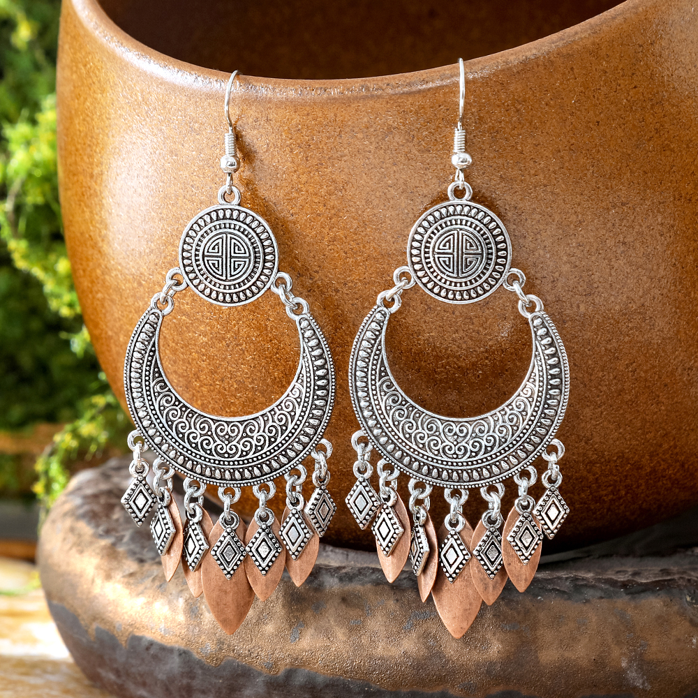 Ethnic Style Dangle Earrings F – Ethnic Chic Fashion Bewertung und Preis