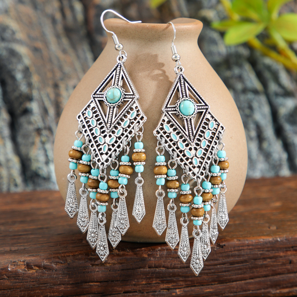 Ethnic Style Dangle Earrings F – Ethnic Chic Fashion Bewertung und Preis